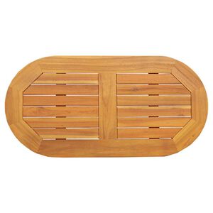 vidaXL Table Top Oil Natural 80 x 40 x 2 cm Solid Acacia Wood