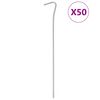 vidaXL Tent Pegs 50 pcs 23 cm &Oslash;4 mm Galvanised Steel