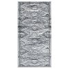 vidaXL Runner Rug BCF Oriental Grey 80x150 cm