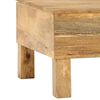vidaXL Coffee Table Solid Mango Wood 110x55x35 cm