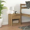vidaXL Bedside Cabinet with Drawer Artisan Oak 39x28x41 cm