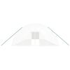 vidaXL Greenhouse with Steel Frame White 84 m&sup2; 14x6x2.85 m