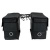 Willex Bicycle Panniers 57 L Black and Matt Black