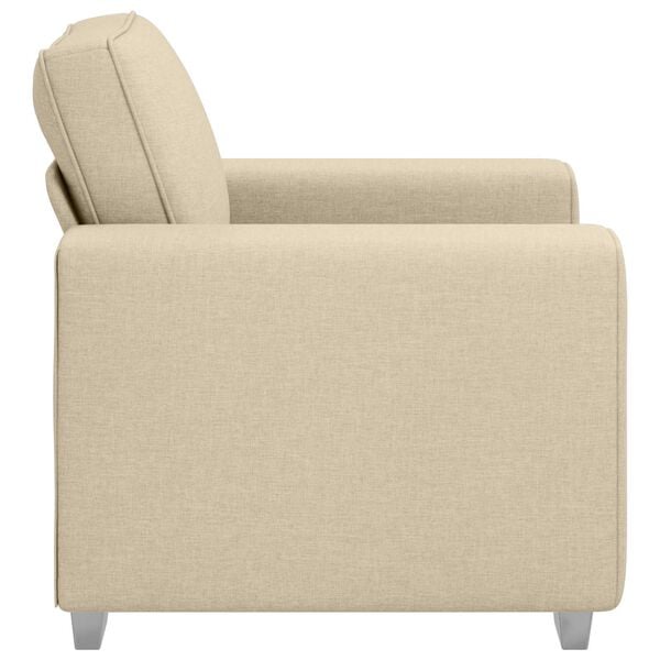 vidaXL Sofa Cream 100 x 77 x 82 cm Fabric