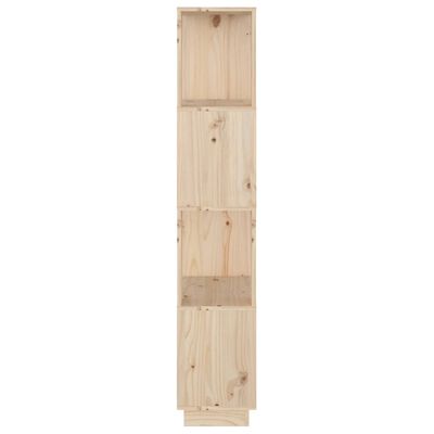 vidaXL Book Cabinet/Room Divider 51x25x132 cm Solid Wood Pine