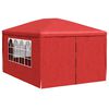 vidaXL Partytent with Wall Red 400 x 300 x 255 cm