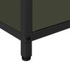 vidaXL Kitchen Storage with Shelf Olive Green 90 x 50 x 53 cm Steel