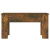 vidaXL Coffee Table Smoked Oak 101x49x52 cm Engineered Wood