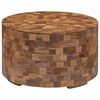 vidaXL Coffee Table 60x60x35 cm Solid Teak Wood
