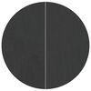 vidaXL Pool Ground Sheet &Oslash; 244 cm (1 mm) Round Non-woven Fabric Black