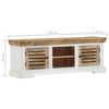 vidaXL TV Cabinet 110x30x40 cm Solid Wood Mango