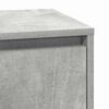 vidaXL Bedside Cabinet Concrete Grey 39 x 34.5 x 65 cm Engineered wood