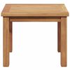 vidaXL Coffee Table Brown 45 x 45 x 36 cm Solid Teak Wood