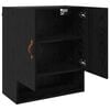 vidaXL Wall Cabinet Black oak 60 x 31 x 70 cm Engineered wood