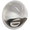 vidaXL Air Vent Covers 8 pcs Silver 80 mm Stainless Steel