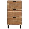 vidaXL Sideboard Natural 40 x 33.5 x 75 cm Solid Acacia Wood