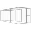 vidaXL Cat Cage 4.5x1.5x1.5 m Galvanised Steel