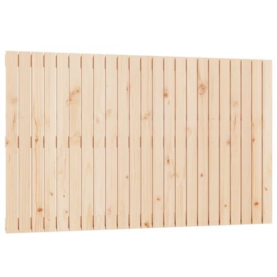 vidaXL Wall Headboard 147x3x90 cm Solid Wood Pine