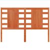 vidaXL Headboard Wax Brown 135 cm Solid Wood Pine
