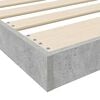 vidaXL Floor Bed Frame Concrete Grey 75 x 190 cm Engineered Wood
