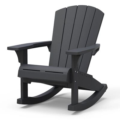Keter Adirondack Rocking Chair Troy Graphite
