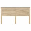 vidaXL Headboard with Headboard Sonoma Oak 200 cm Engineered Wood