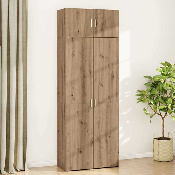 vidaXL Storage Cabinet 3 pcs Artisan Oak