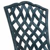 vidaXL Garden Bistro Set 3 pcs Green Aluminium