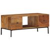 vidaXL Coffee Table 90x45x40 cm Solid Mango Wood