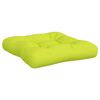 vidaXL Pallet Cushions 3 pcs Bright Green Fabric