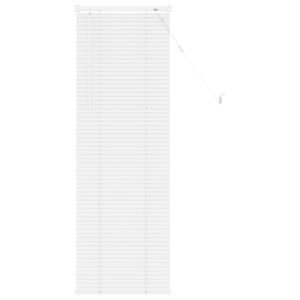vidaXL Venetian Blind Manual Adjustable White 150 x 50 cm PVC