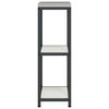 vidaXL Kitchen Storage with Shelf White 30 x 50 x 92 cm Steel
