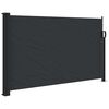 vidaXL Retractable Side Awning Black 117x300 cm