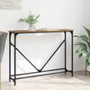 vidaXL Console Table Manual Old Wood 102 x 23 x 75 cm Engineered Wood
