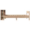 vidaXL Bookcase Bed without Mattress 90x190 cm Single Solid Wood Pine