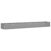 vidaXL Planter Light Grey 480 x 80 x 45 cm Steel