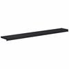 vidaXL Window Sill Anthracite with Wood Grain 160 x 20 x 4.5 cm PVC