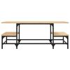 vidaXL Coffee Table Sonoma Oak 100x50.5x40 cm Engineered Wood