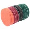 vidaXL Car Brush Set Multicolour Poly Rattan