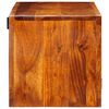 vidaXL Wall-mounted TV Cabinet Multicolour 90x30x30 Solid Wood Acacia