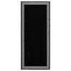 vidaXL Runner Rug BCF Black with Motif 100x200 cm