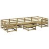 vidaXL 8 Piece Garden Sofa Set Impregnated Wood Pine
