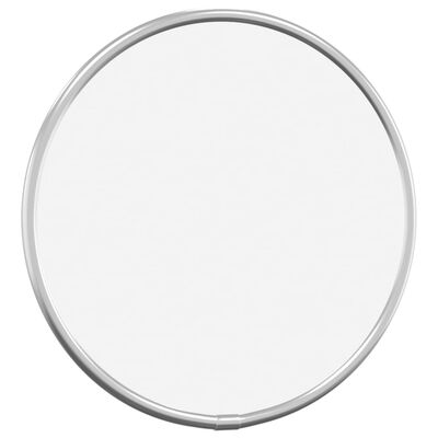 vidaXL Wall Mirror Silver Ø 20 cm Round