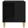 vidaXL Dog House Black 44 x 42 x 49 cm Engineered Wood