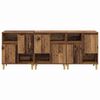 vidaXL Sideboards 3 pcs Old Wood 60 x 35 x 70 cm Engineered Wood