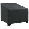 vidaXL Garden Chair Cover Black 90 x 90 x 50 / 75 cm 420D fabric