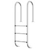 vidaXL Pool Ladder | Silver | 304 Stainless Steel | Medium | Pool Ladder | Other
