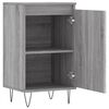 vidaXL Sideboards 2 pcs Grey Sonoma 40x35x70 cm Engineered Wood
