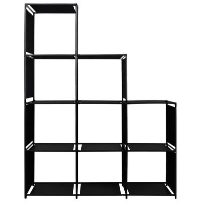 vidaXL Display Staircase Shelf 130x45x170cm Fabric