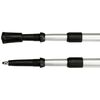 Abbey Hiking Canes 2 pcs Black Aluminium 21SV-ZRW-Uni